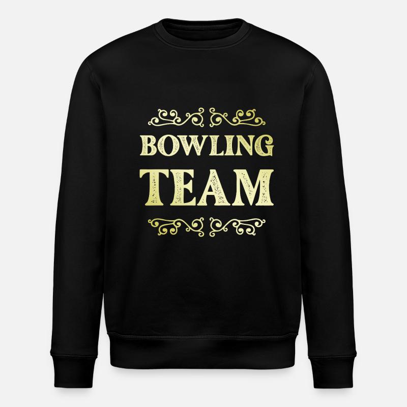 Bowling Team - Stanley/Stella ROLLER Unisex Organic Sweatshirt - black