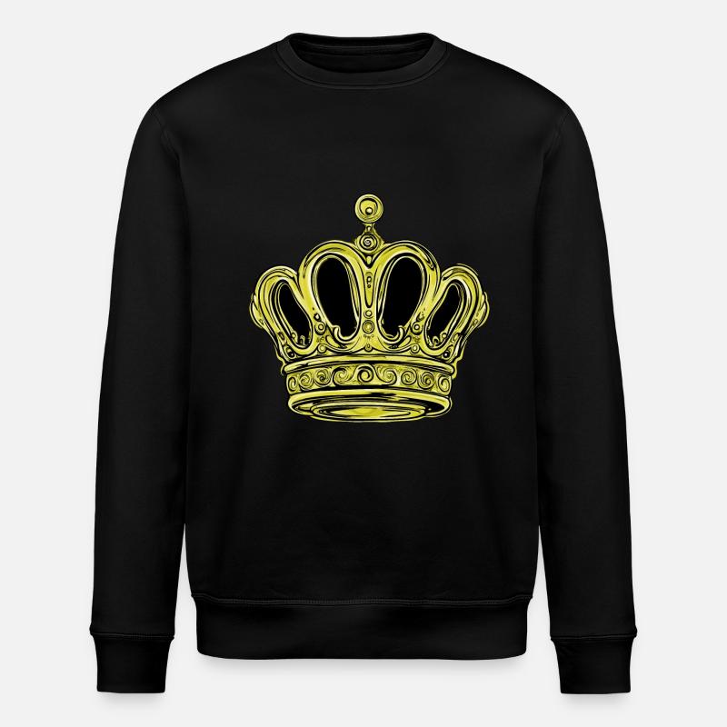 Krone Design - Stanley/Stella Unisex Bio-Sweatshirt ROLLER - Schwarz