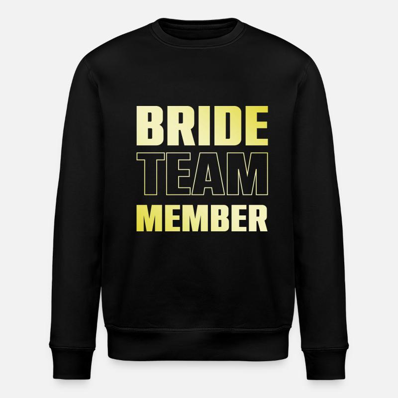 Bride Team - Stanley/Stella ROLLER Unisex Organic Sweatshirt - black