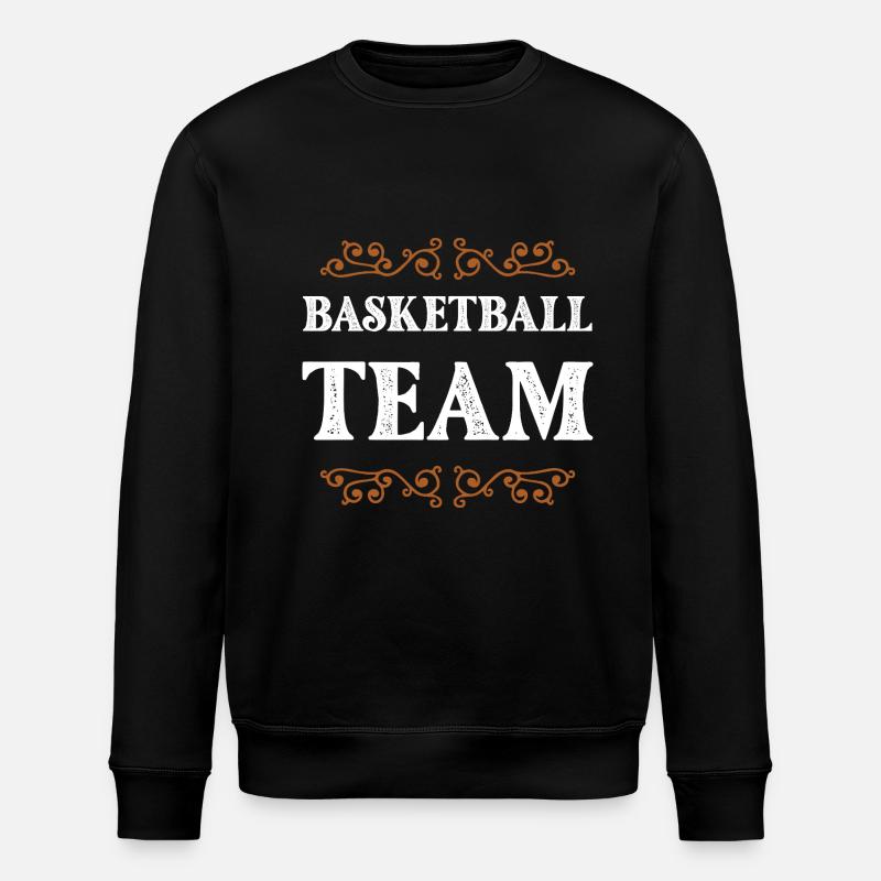 Basketball Crew - Stanley/Stella ROLLER Unisex Organic Sweatshirt - black