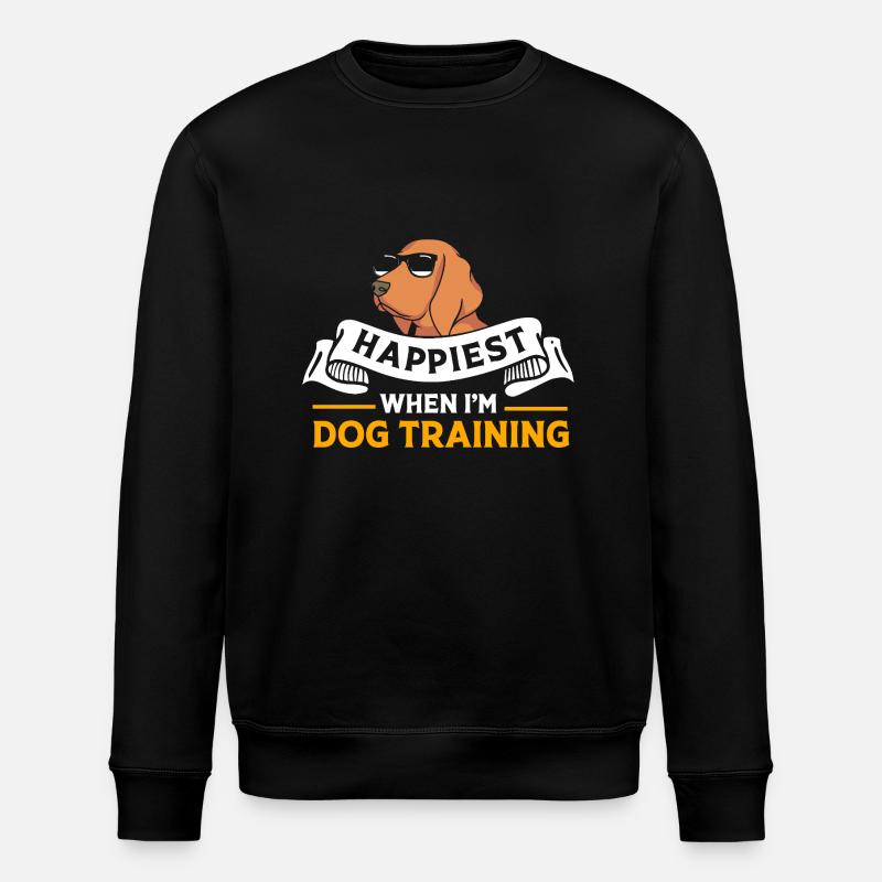 Dog trainer - Stanley/Stella ROLLER Unisex Organic Sweatshirt - black