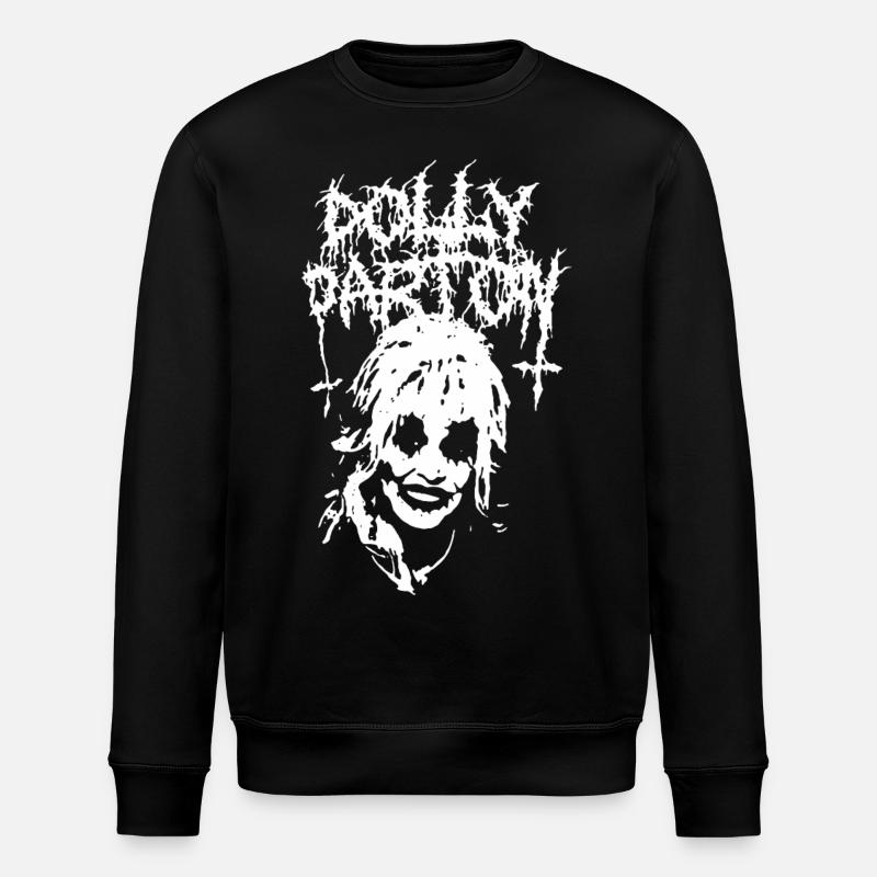 Black Metal Graphic - Stanley/Stella ROLLER Unisex Organic Sweatshirt - black