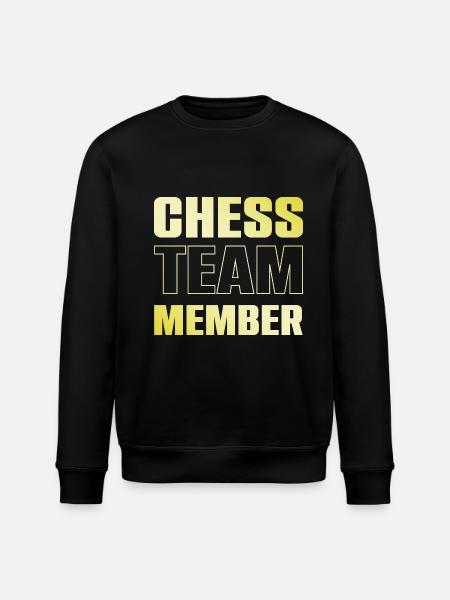 Chess Team - Stanley/Stella Unisex Bio-Sweatshirt ROLLER - Schwarz