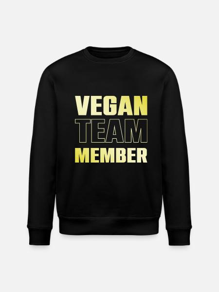 Vegan Team - Stanley/Stella ROLLER Unisex Organic Sweatshirt - black