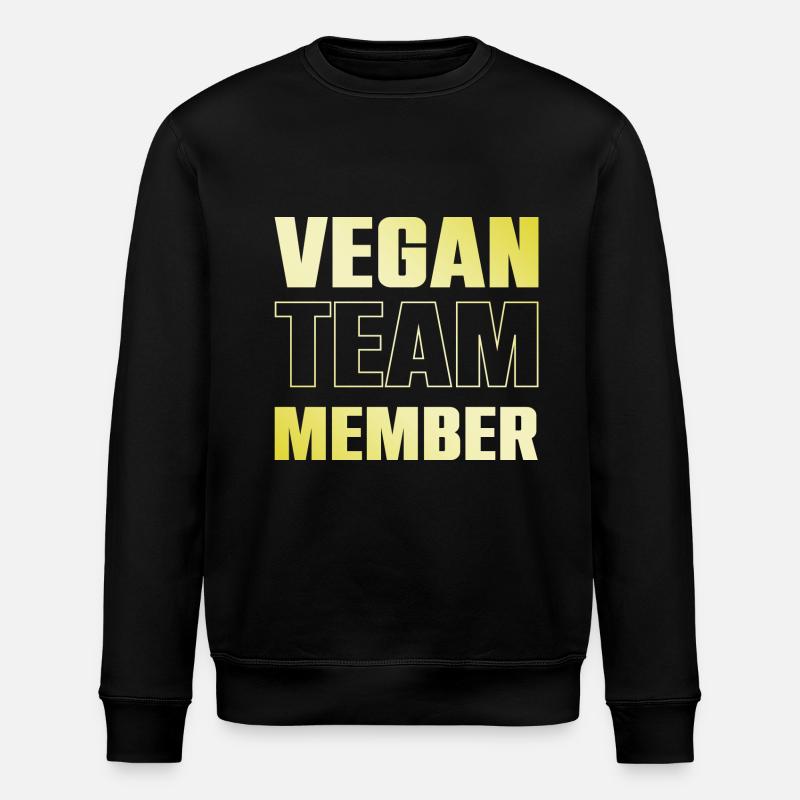 Vegan Team - Stanley/Stella ROLLER Unisex Organic Sweatshirt - black