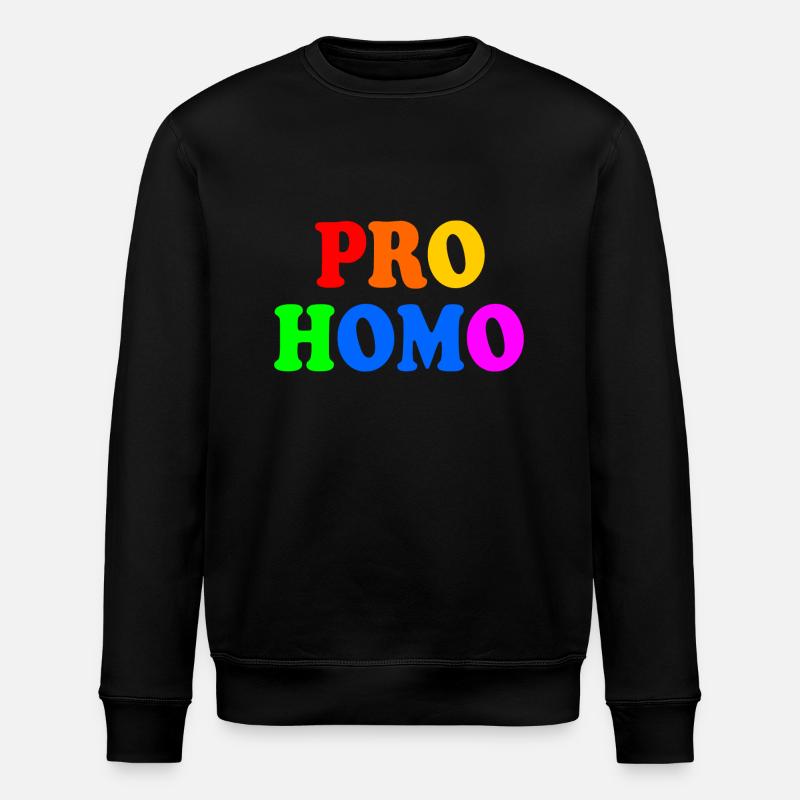 Pro homo - Sweat bio ROLLER Stanley/Stella Unisexe - noir
