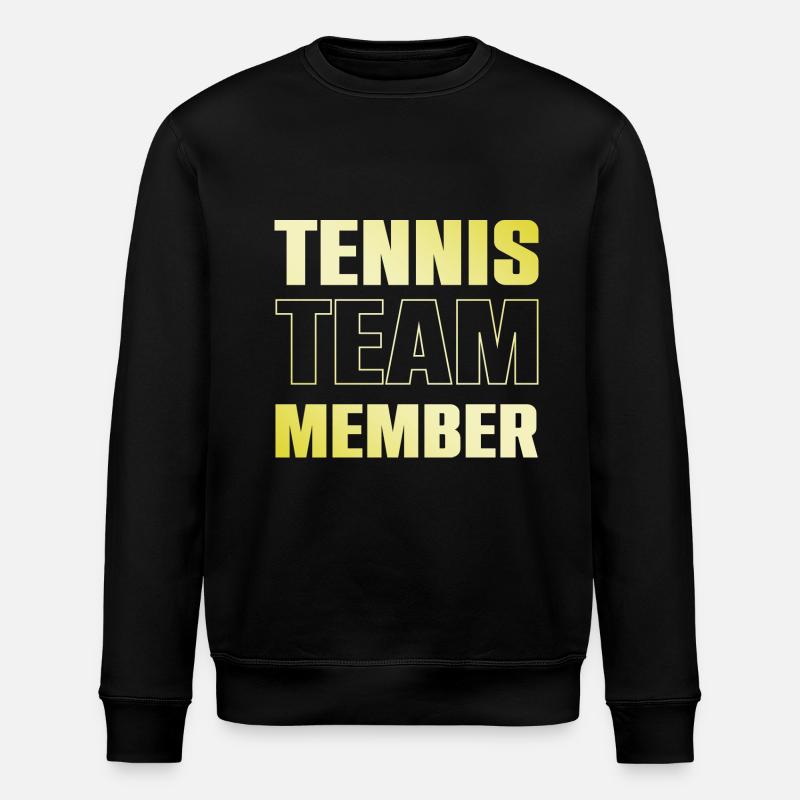 Tennis Team - Stanley/Stella Unisex Bio-Sweatshirt ROLLER - Schwarz