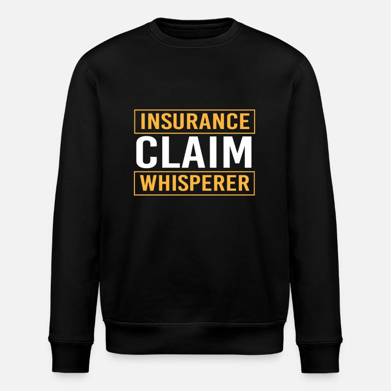 Versicherung Versicherungsagent - Stanley/Stella Unisex Bio-Sweatshirt ROLLER - Schwarz