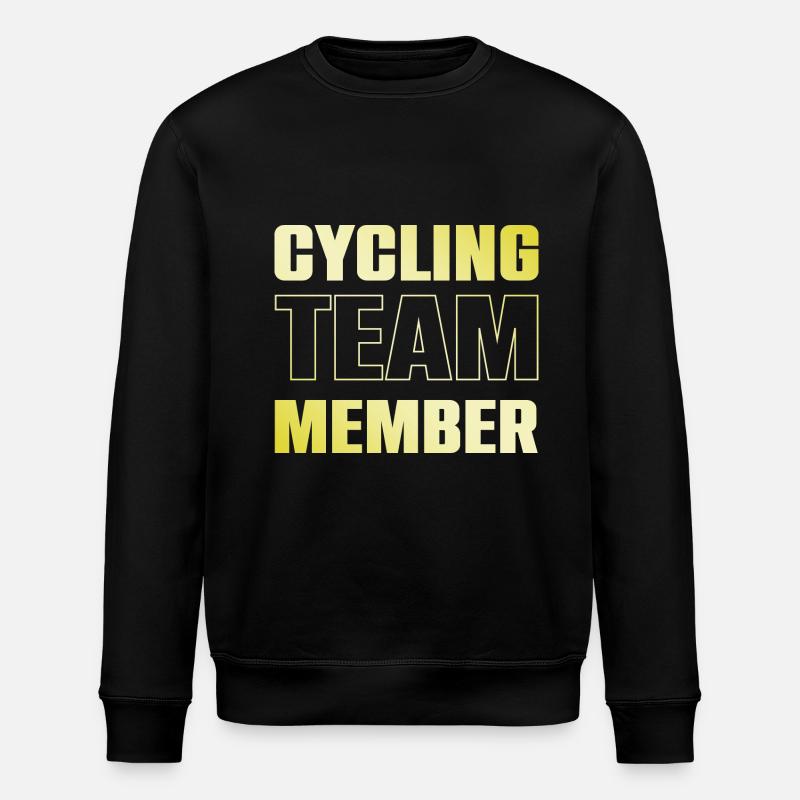 Cycling Team - Stanley/Stella Unisex Bio-Sweatshirt ROLLER - Schwarz