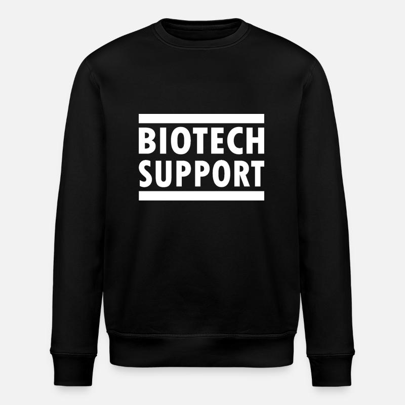 biotech support - Stanley/Stella Unisex Bio-Sweatshirt ROLLER - Schwarz