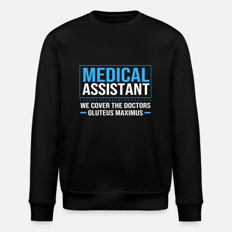 Médecin MFA - Sweat bio ROLLER Stanley/Stella Unisexe - noir