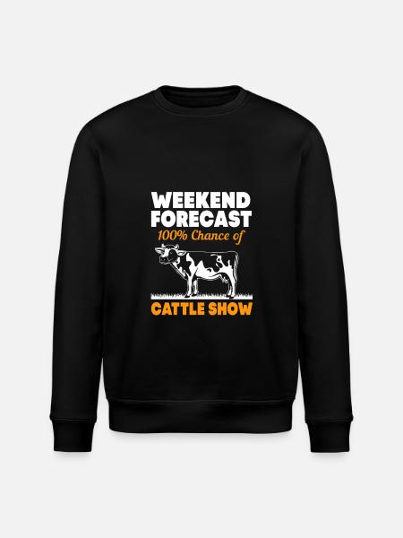 Livestock Breeders - Stanley/Stella ROLLER Unisex Organic Sweatshirt - black
