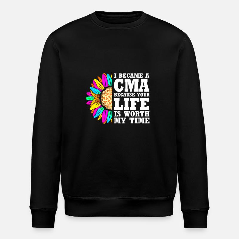 Assistant médical MFA - Sweat bio ROLLER Stanley/Stella Unisexe - noir