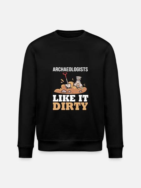 Archaeology - Stanley/Stella ROLLER Unisex Organic Sweatshirt - black