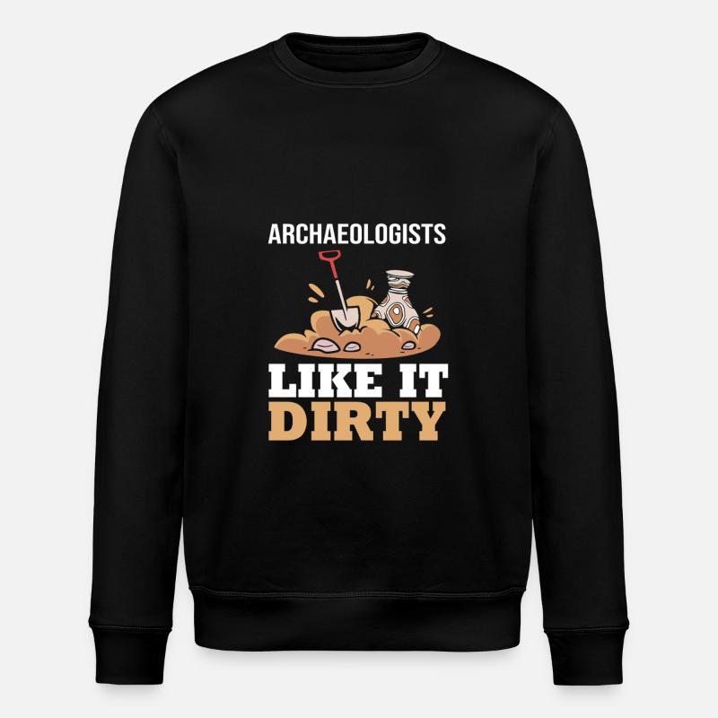 Archéologie - Sweat bio ROLLER Stanley/Stella Unisexe - noir