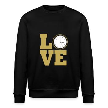 Horloge mécanique - Sweat bio ROLLER Stanley/Stella Unisexe - noir - Devant - Nik (191cm)