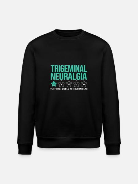 Trigeminal neuralgia - Stanley/Stella ROLLER Unisex Organic Sweatshirt - black