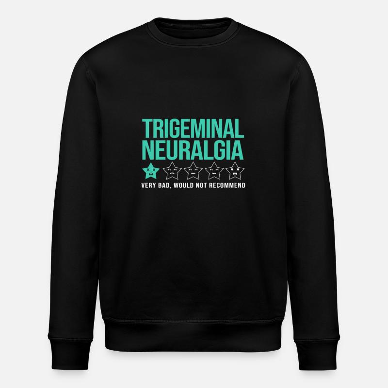 Trigeminal neuralgia - Stanley/Stella ROLLER Unisex Organic Sweatshirt - black