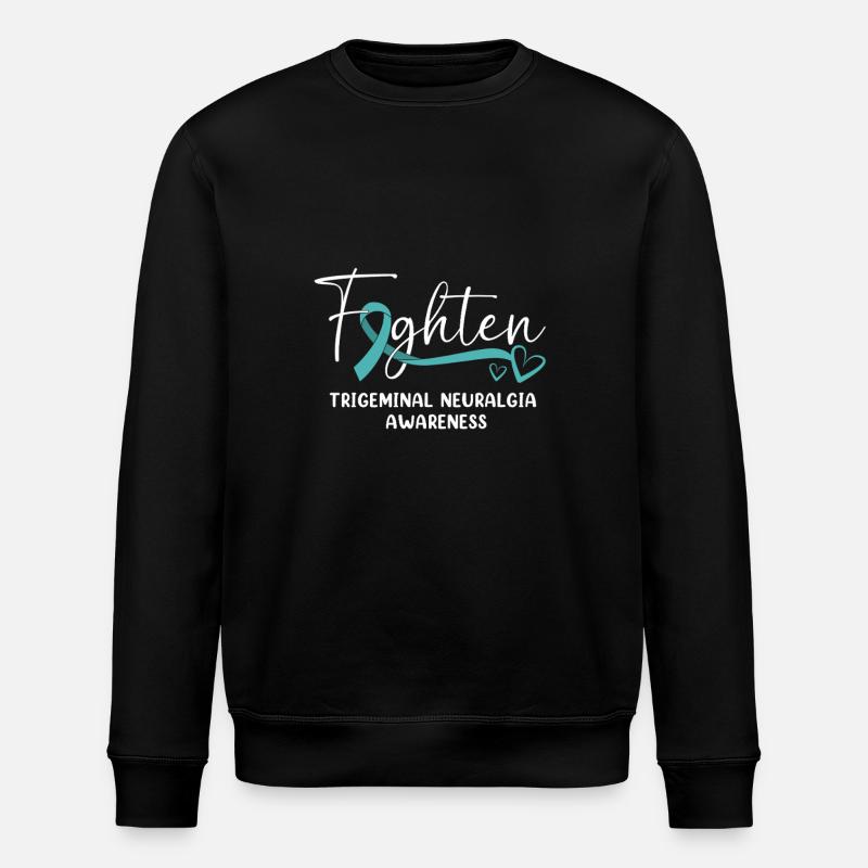 Trigeminusneuralgie - Stanley/Stella Unisex Bio-Sweatshirt ROLLER - Schwarz