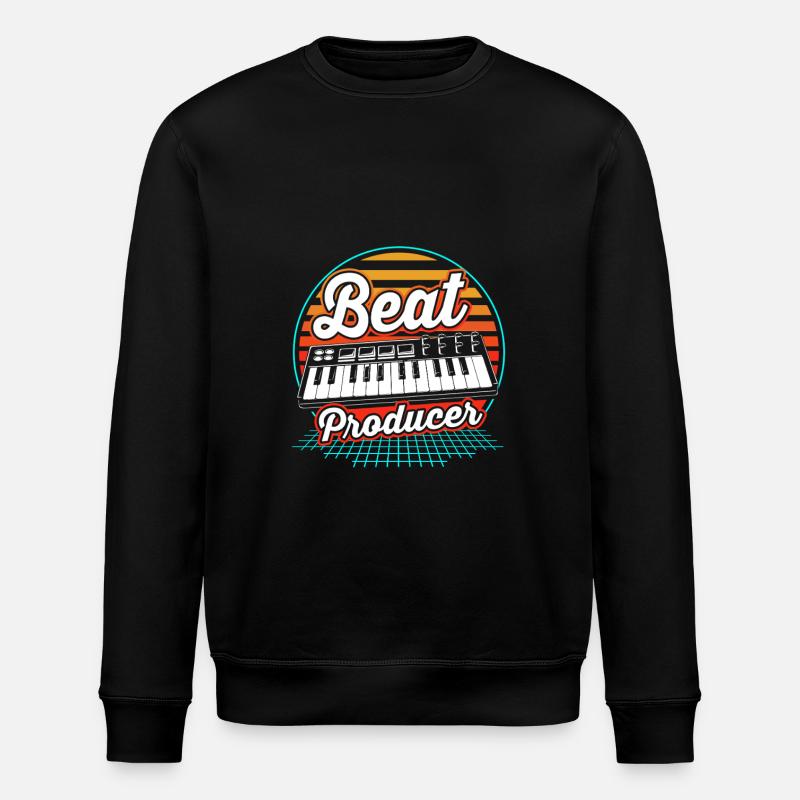 Clavier DJ Djing Label - Sweat bio ROLLER Stanley/Stella Unisexe - noir