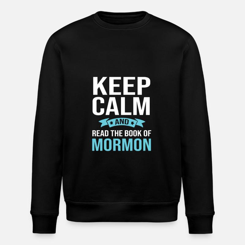 Mormonen - Stanley/Stella Unisex Bio-Sweatshirt ROLLER - Schwarz