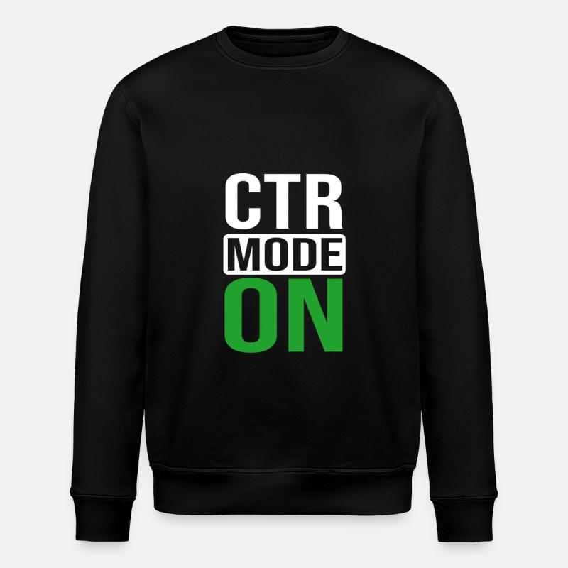 Mormons - Stanley/Stella ROLLER Unisex Organic Sweatshirt - black