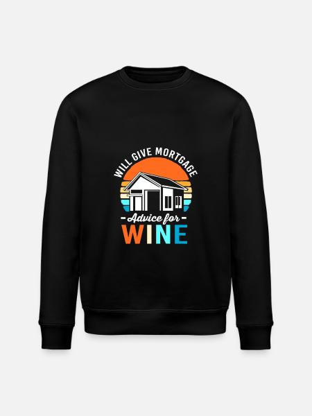 Debt Condominium Mortgage - Stanley/Stella ROLLER Unisex Organic Sweatshirt - black