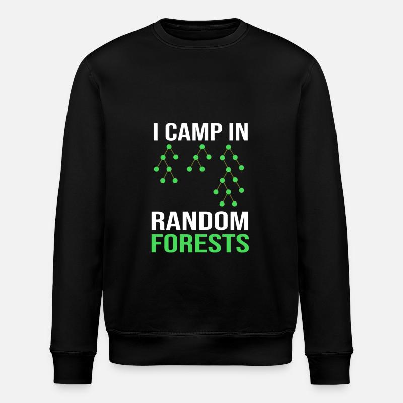 Programmer Coder GPT - Stanley/Stella ROLLER Unisex Organic Sweatshirt - black