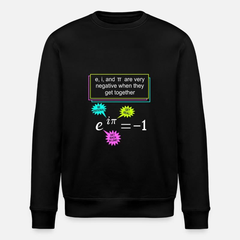 Matematiker Matematik Matematisk Matematik - Stanley/Stella økologisk unisex-sweatshirt ROLLER - sort
