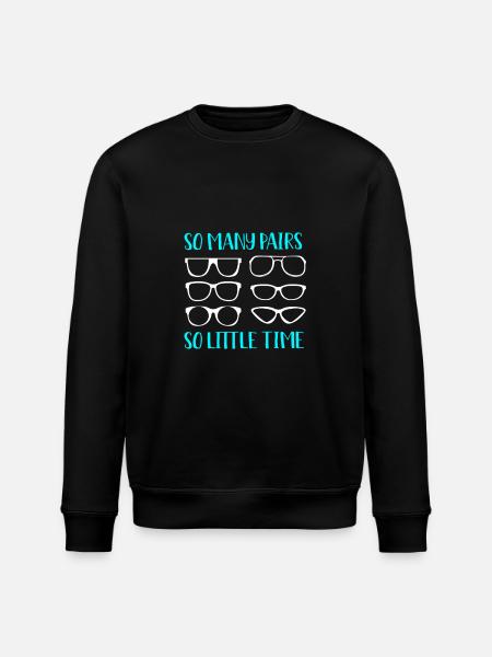 Optician Ophthalmologist Optics - Stanley/Stella ROLLER Unisex Organic Sweatshirt - black