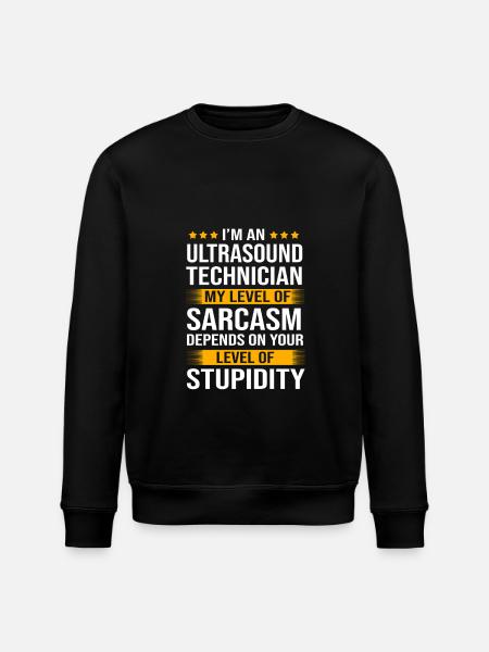 Ultrasonic Technician Ultrasonic Technician - Stanley/Stella ROLLER Unisex Organic Sweatshirt - black