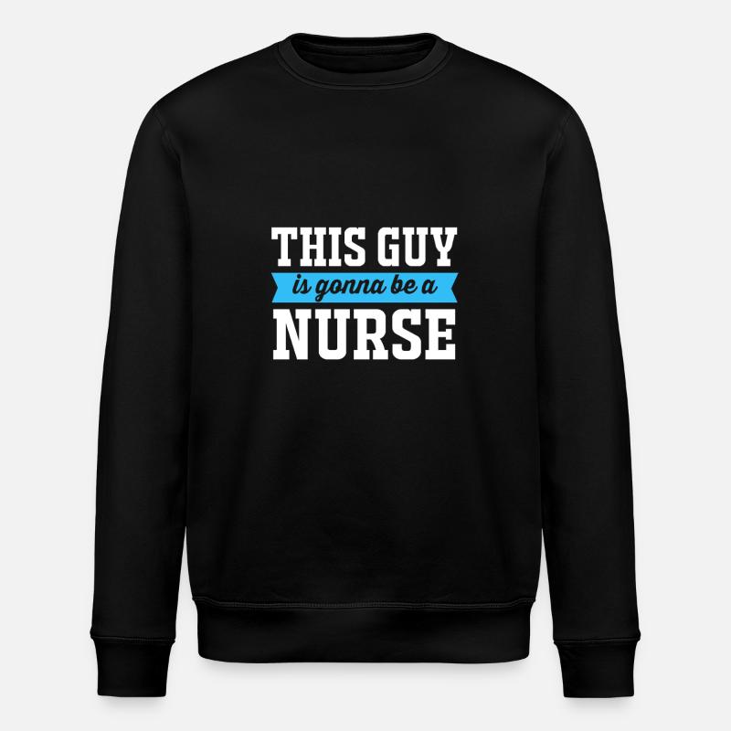 Krankenpfleger Krankenhaus Pfleger - Stanley/Stella Unisex Bio-Sweatshirt ROLLER - Schwarz