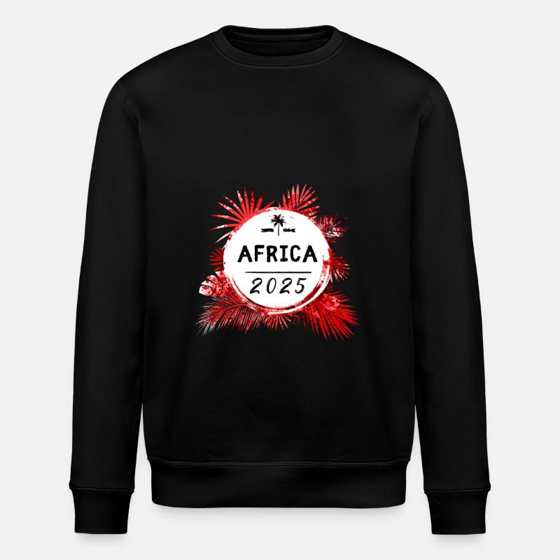 Afrika 2025 Bunt - Stanley/Stella Unisex Bio-Sweatshirt ROLLER - Schwarz