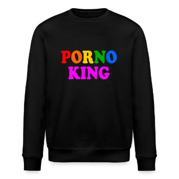 Porno king gay - Stanley/Stella ROLLER Unisex Organic Sweatshirt - black - Front - Nik (191cm)