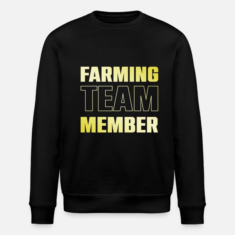 Farming Team - Stanley/Stella Unisex Bio-Sweatshirt ROLLER - Schwarz