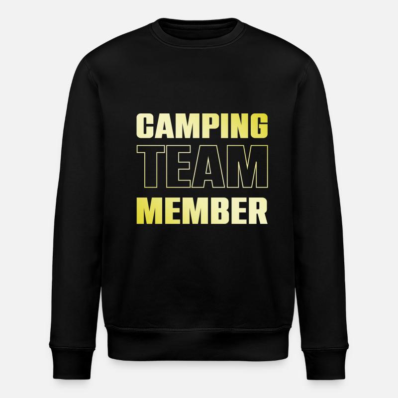 Équipe du camping - Sweat bio ROLLER Stanley/Stella Unisexe - noir