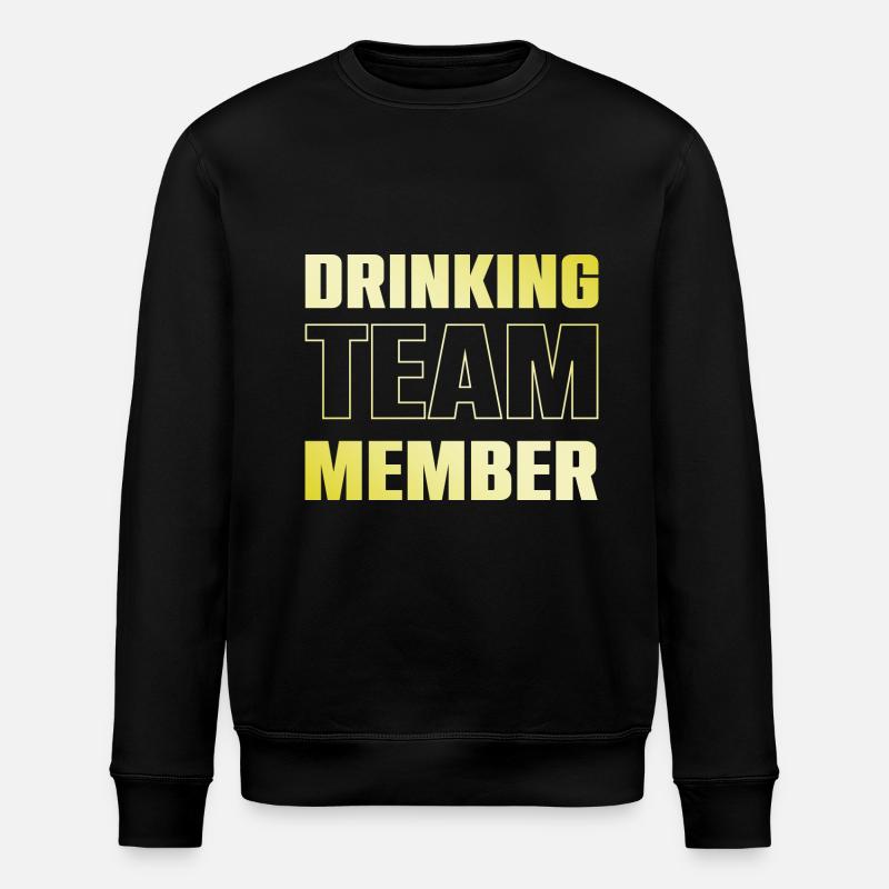 Drinking Team - Stanley/Stella ROLLER Unisex Organic Sweatshirt - black