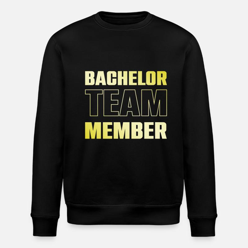 Bachelor Team - Stanley/Stella ROLLER Unisex Organic Sweatshirt - black