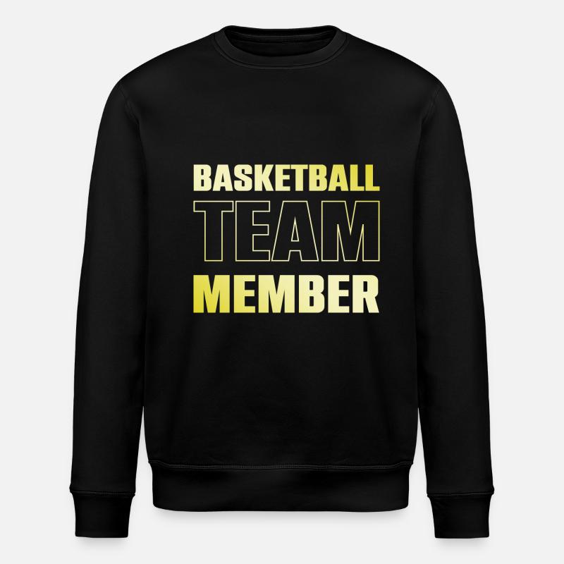 Basketball Team - Stanley/Stella Unisex Bio-Sweatshirt ROLLER - Schwarz