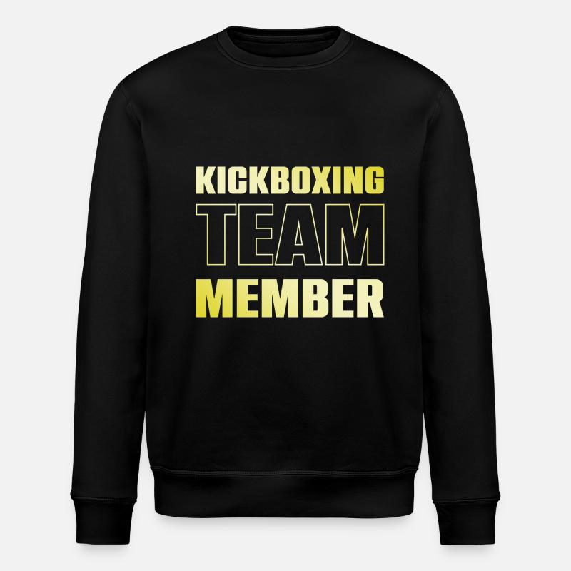 Équipe de kickboxing - Sweat bio ROLLER Stanley/Stella Unisexe - noir