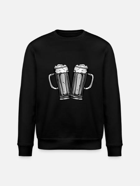 Bier Party Team - Stanley/Stella Unisex Bio-Sweatshirt ROLLER - Schwarz