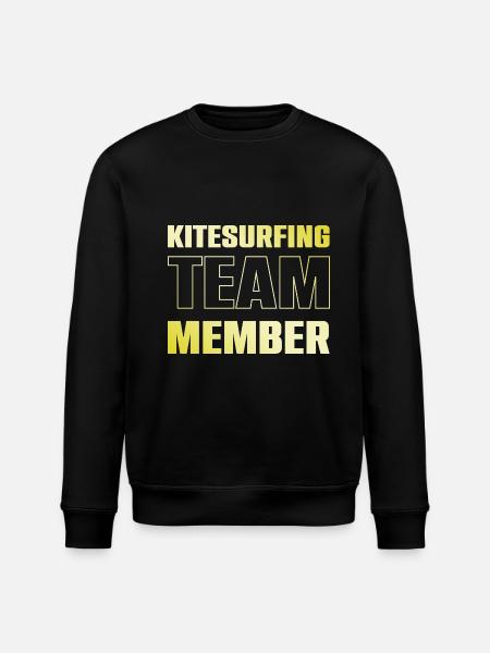 Équipe de kitesurf - Sweat bio ROLLER Stanley/Stella Unisexe - noir