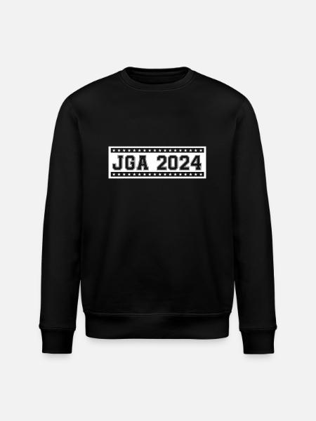 JGA 2024 stamp - Stanley/Stella ROLLER Unisex Organic Sweatshirt - black