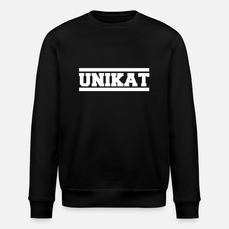 unikat - Stanley/Stella Unisex Bio-Sweatshirt ROLLER - Schwarz