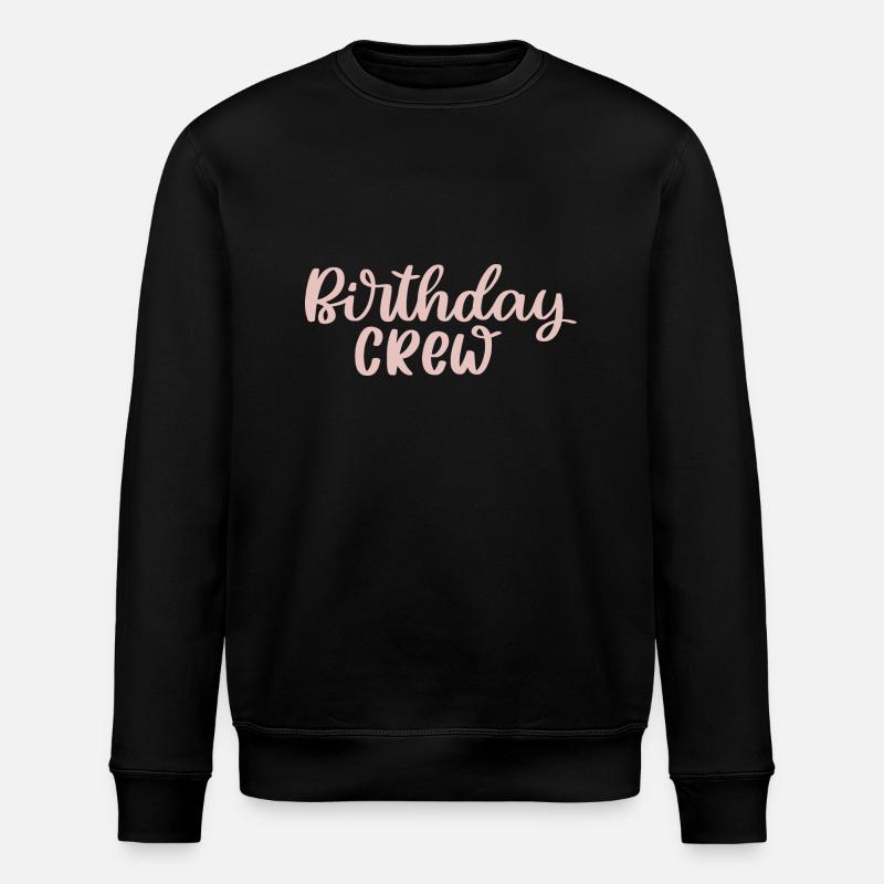 Équipe d’anniversaire - Sweat bio ROLLER Stanley/Stella Unisexe - noir