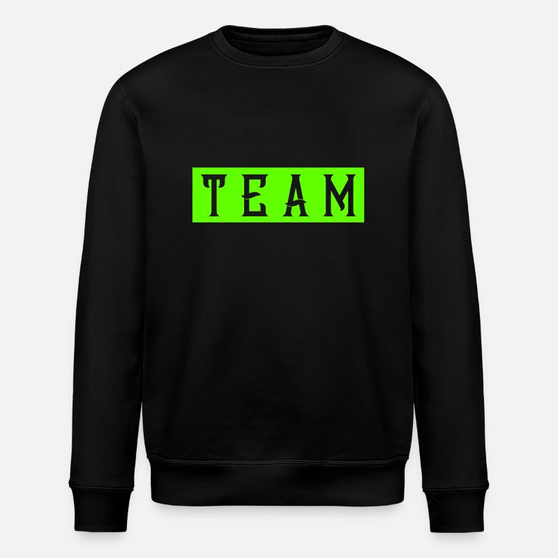 team - Stanley/Stella ROLLER Unisex Organic Sweatshirt - black