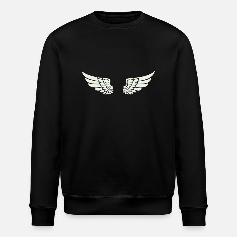 wing - Stanley/Stella ROLLER Unisex Organic Sweatshirt - black