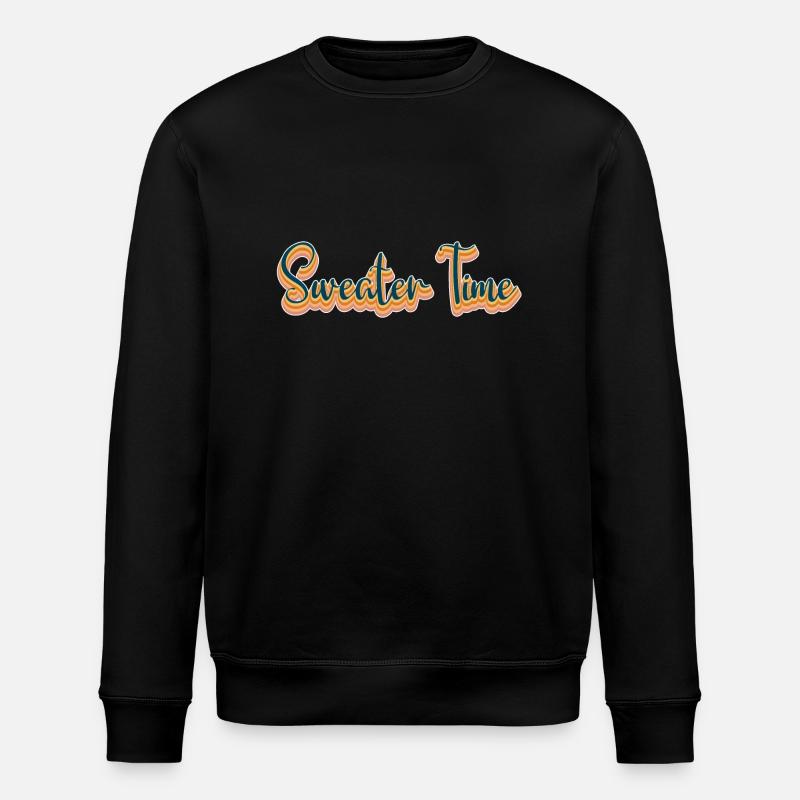 Sweater Time - Stanley/Stella Unisex Bio-Sweatshirt ROLLER - Schwarz