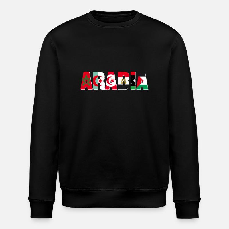 allah arabisch freiheit - Stanley/Stella Unisex Bio-Sweatshirt ROLLER - Schwarz