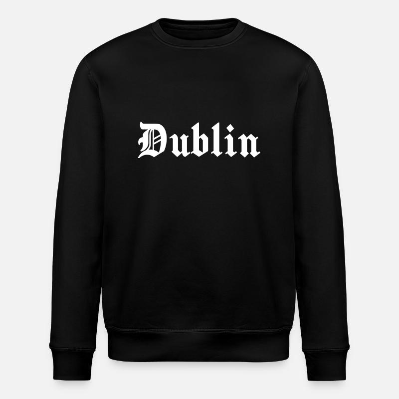 Dublin - Stanley/Stella Unisex Bio-Sweatshirt ROLLER - Schwarz